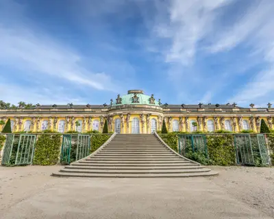 Palace Sanssouci in Potsdam, Germany