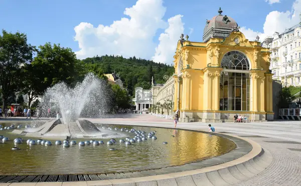 Marienbad im Böhmischen Bäderdreieck