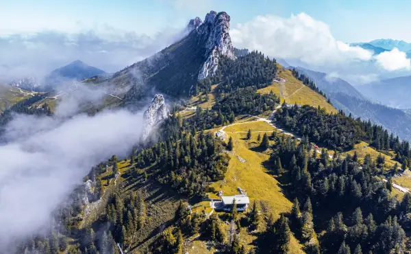 Berg & See im Chiemgau - Die Kampenwand und der Chiemsee
