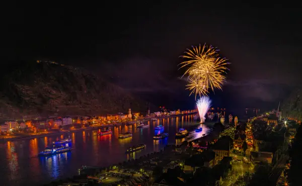 Rhein in Flammen