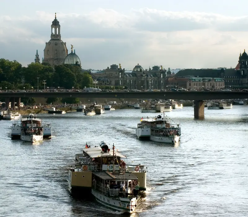 190 Jahre -  Dampferparade Dresden