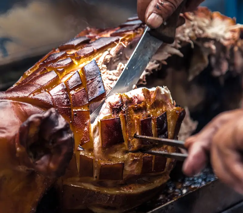 Erdschweinessen & Apfelbahn